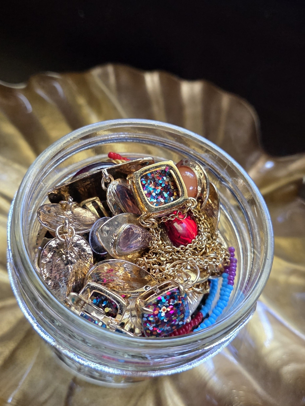🌈 Multicolor Mystery Jewelry Jar